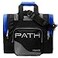Pyramid Path Pro Deluxe Single Tote SilverRoyal Blue