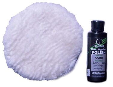 Creating the Difference TruCut Hand Applied Polish Plus Bowling Ball Polish Powered by Turtle Wax 5500 Finish Grit Angular Ball Motion Cleans Polishes 4 oz Starter Kit