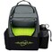 MVP Disc Sports Shuttle Disc Golf Backpack Bag GrayLime