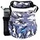 Kestrel Disc Golf Bag Fits 610 Golf Discs Bottle For Beginner Advanced Golfers Extremely Durable Canvas Frisbee Golf Bag Small SlingShoulder Disc Golf Bag For Men Women Gray Camo