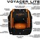 MVP Disc Sports Voyager Lite Backpack Disc Golf Bag Orange