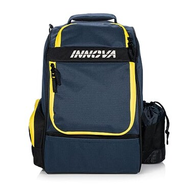 Innova Disc Golf Innova Adventure Pack Backpack 2023 Holds 25 Discs Includes Innova Mini Disc Golf Bag Blue