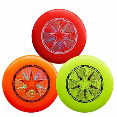Discraft 175g Ultimate Disc Bundle 3 Discs Red Yellow Orange