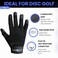 Layout Ultimate Layout Elite Discgolf and Ultimate Frisbee Glove Play Better with Consistent Grip Black L