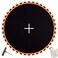 Jump Tastic Trampoline JumpTastic Replacement Trampoline Mat Fits14FT Trampoline Frame with 72 Pcs VRing Using 55in SpringNot Include Spring Mats Diameter 150in
