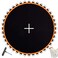 Jump Tastic Trampoline JumpTastic Replacement Trampoline Mat Fits14FT Trampoline Frame with 72 Pcs VRing Using 55in SpringNot Include Spring Mats Diameter 150in