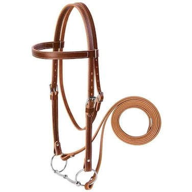 Weaver Leather Draft Horse Riding Bridle Average