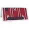 Tough 1 Square Saddle PadFleece Bottom RedBlackCream 30 x 30