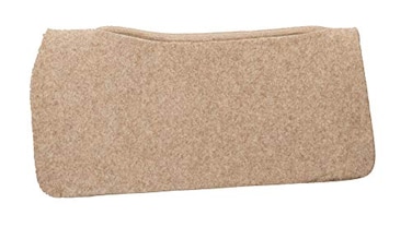 Weaver Leather Contoured Felt Saddle Pad Liner Tan 32 x 32