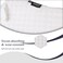 Harrison Howard Equestrian Saddle Pad Horse Riding Pad Saddle Pad CC White