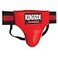 Ringside Mens Boxing Abdominal Groin Protector Leather Sparring Cup Guard for MMA Muay Thai Kickboxing Medium
