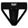 RAD Groin Guard for Men Black Medium MMA Boxing Muay Thai Martial Arts Athletic Cup with Removable Protective Cup