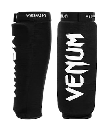 Venum Kontact Shinguards Black One Size