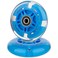 AOWISH 2Pack Light Up Scooter Rear Wheels 80mm Flash Flashing Inline Skates Replacement Wheel with Bearings ABEC 9 for Adjustable 3Wheel Kick Scooters Blue