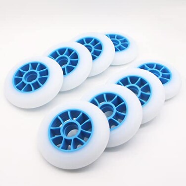 Z-FIRST ZFIRST 8 Pack 100mm Inline Roller Skate Wheels 85A Premium Replacement for Rollerblade Wheels