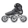Bont Semi Race III Inline Skates 2PF Unity 118 Frame Elemental 125mm Wheels ABEC7 Bearings Black 105