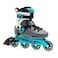 Rollerblade Maxxum XT Womens Adult Urban Inline Skate Anthracite and Aqua Performance Inline Skates
