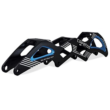 Capetos Professional Aluminium Inline Skate Frame 4 100mm or 4 110mm Mounting Speed Skating Frame 4x100mm Wheels 120