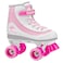 Roller Derby FireStar Youth Girls Roller Skate WhitePink Size 3