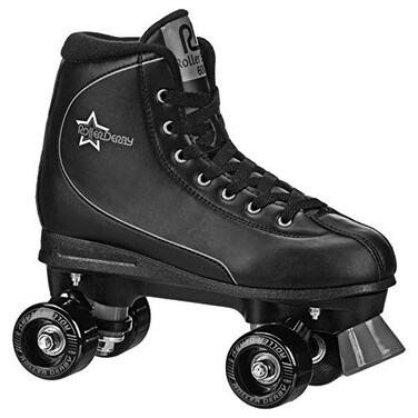 Roller Derby Roller Star 600 Mens Roller Skates BlackGray Size 08