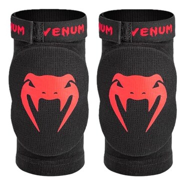 Venum Kontact Elbow Pads BlackRed One Size