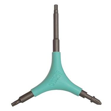 SONIC Pro Inline Skate Tool H Long 4mm hex for triskate Frame mounting Bolts 7 Tools Rotate Wheels Remove Bearings Designed in USA