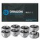 Fireball Dragon Ceramic Skateboard Bearings for Skateboard Longboards 8Pack Ceramic Builtin Bearings Built Ceramic 8