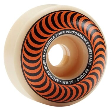 Spitfire Wheels Spitfire 53mm99a Forumula Four Classic Orange Classic Shape