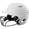 EvoShield XVT 20 Matte Batting Helmet with Facemask Team White LargeXLarge