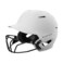 EvoShield XVT 20 Matte Batting Helmet with Facemask Team White MediumLarge