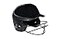 Mizuno MVP Series Solid Batting Helmet with Fastpitch Softball Mask SmallMedium Black