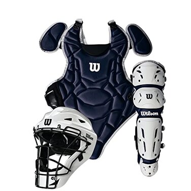Wilson EZ Gear 20 Catchers Gear Kit Navy SmallMedium