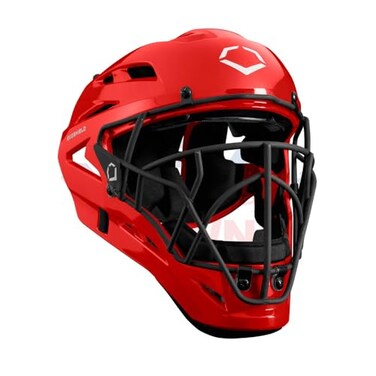 EvoShield ProSRZ Solid Catchers Helmet Scarlet SmallMedium