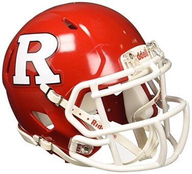 Riddell NCAA Rutgers Scarlet Knights Speed Mini Helmet