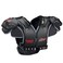 Riddell JPK Shoulder Pad with Back Plate BlackRed Medium