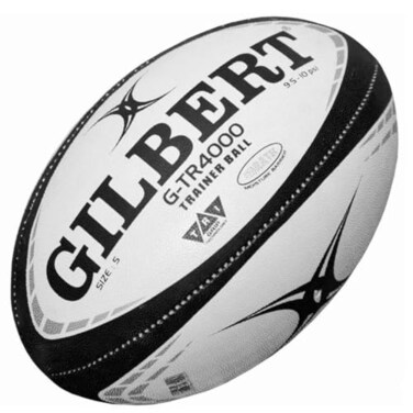 Gilbert GTR4000 Rugby Training Ball Black 4