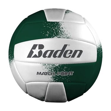 Baden MatchPoint Official Size 5 Cushioned Volleyball GreenWhite