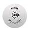 DUNLOP Squash Balls Pro White Box 12