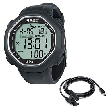 SEAC Driver WristMount Freediving Computer with Data Download System