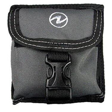 Aqualung Removable Trim Weight Pocket 5lb Weight Pouch with Tank Strap Mount BCD Accessory for Improved Dive Balance and Buoyancy