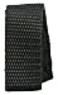 HWC Black Nylon Belt Keeper Hook and Loop Fasteners 4Pack