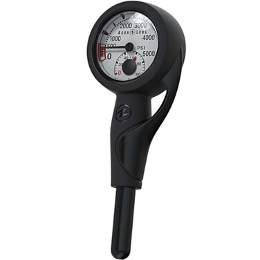 Aqualung Pressure Gauge Assy PSI BlackBlack