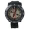Scuba Choice Deluxe Diving Wrist Compass with Hose Mount Glowing Dial 80m Depth Rating 15 Adjustable Strap Portable for Underwater Navigation Reliable Durable Black