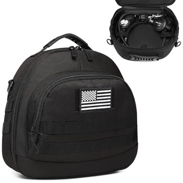 SLINRKE Scuba Regulator Bag Tactical Style Diving Regulator Protective Bags Protecting and Storage Diving Gear with Adjustable Shoulder Strap Black