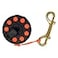 Scuba Choice Scuba Diving Compact Finger Spool with Plastic Handle 65 Orange Line