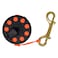 Scuba Choice Scuba Diving Compact Finger Spool with Plastic Handle 65 Orange Line