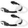 Mares Bungee Straps Replacement Part for Scuba Diving Open Heel Fins Pair White XLarge