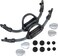 Cressi EBS Fin Strap Frog PlusReaction Black Extended Fit