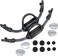 Cressi EBS Fin Strap Frog PlusReaction Black Extended Fit