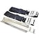 Palantic Tech Diving Backplate Adapter with 2 Tank Straps System Set Silver